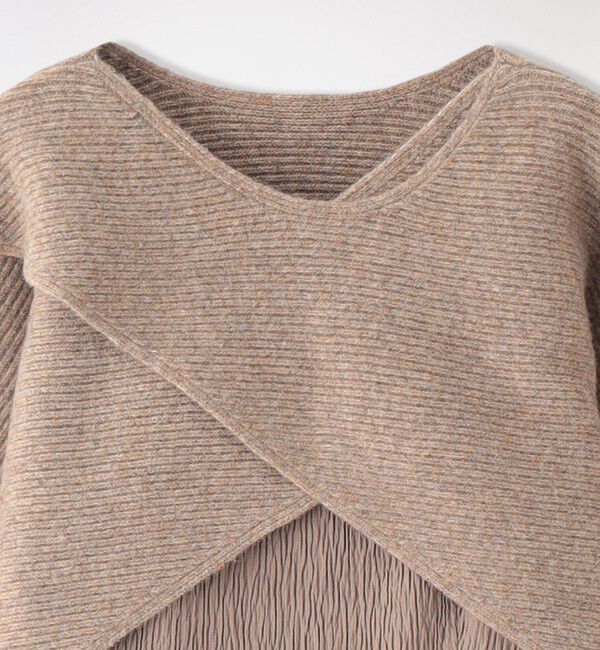  「ニットコンビワンピース」|ワンピース|