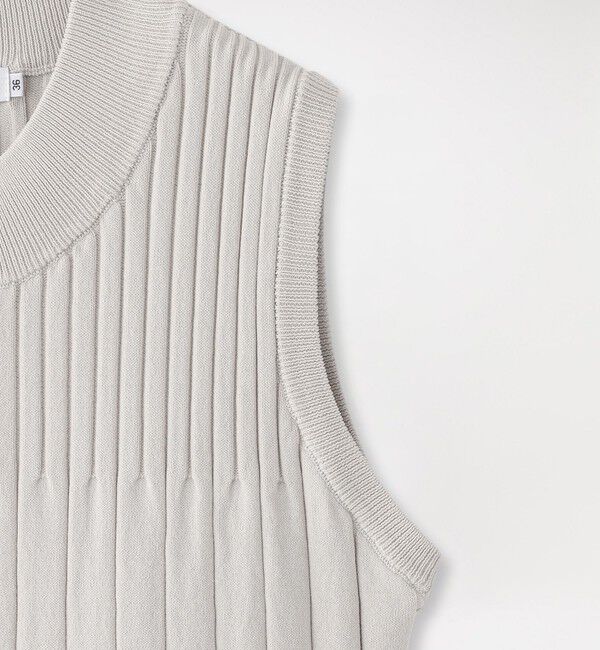  「ニットブロックワンピース」|ワンピース|