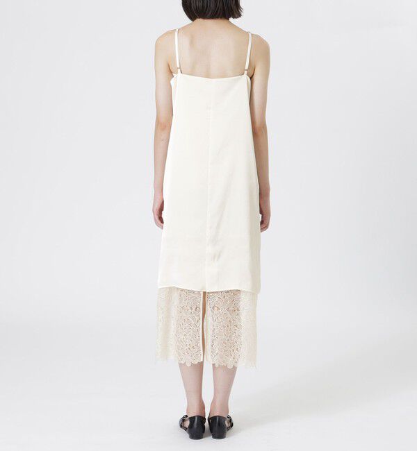  「スパンコールレースキャミドレス」|ワンピース|