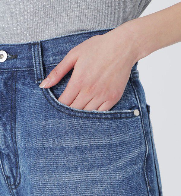  「エクステンドワイドデニム」|デニム|