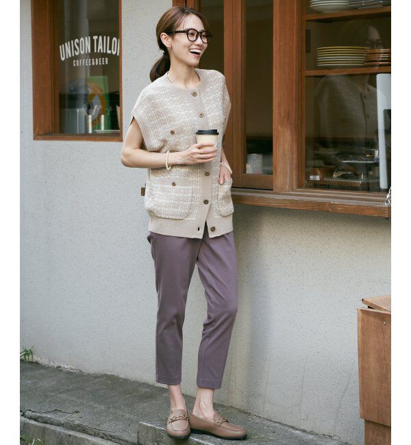 ikka「Beasystretch テーパードパンツ」|その他|