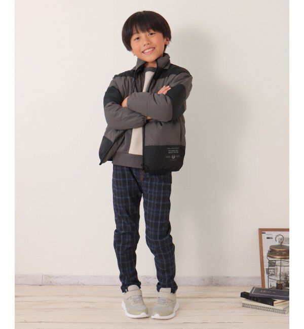 ikka kids「フード脱着中綿切り替えジャケット（120~160cm）」|その他|