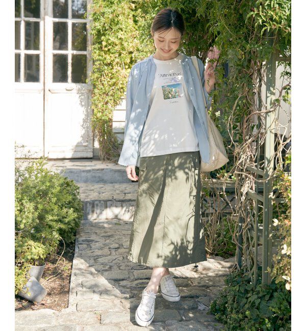 ikka「バックリボンシアブラウス」|シャツ・ブラウス|