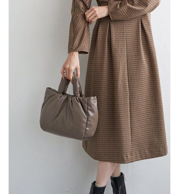 ikka「ボンディング2WAYトートバッグ」|その他|ブラウン