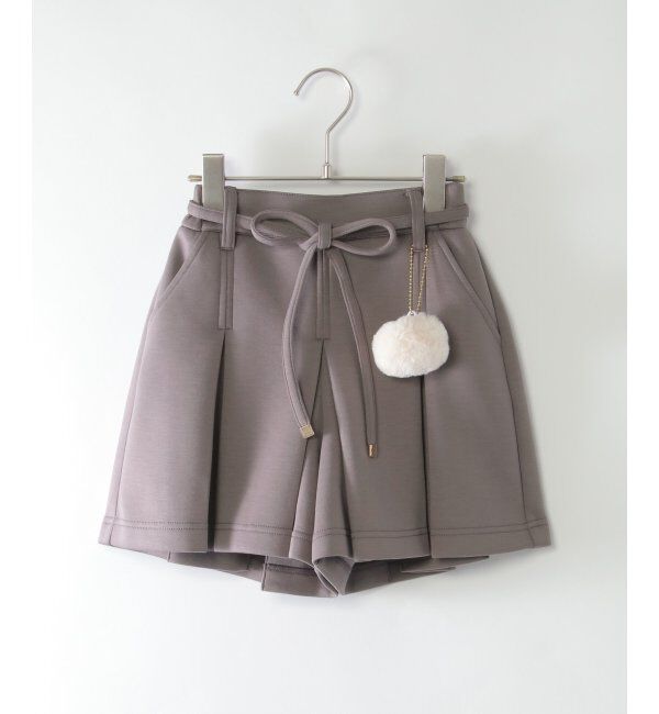 ikka kids「【親子おそろい】ダンボールポンポン付きキュロット（120~160cm）」|スカート|