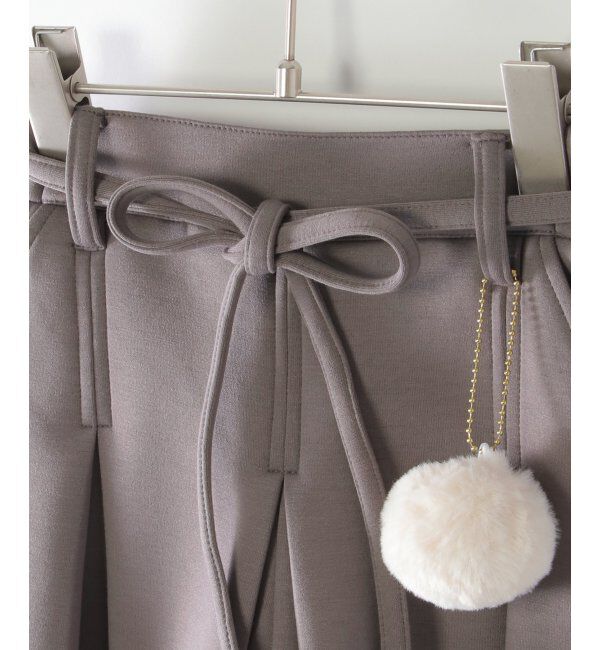 ikka kids「【親子おそろい】ダンボールポンポン付きキュロット（120~160cm）」|スカート|