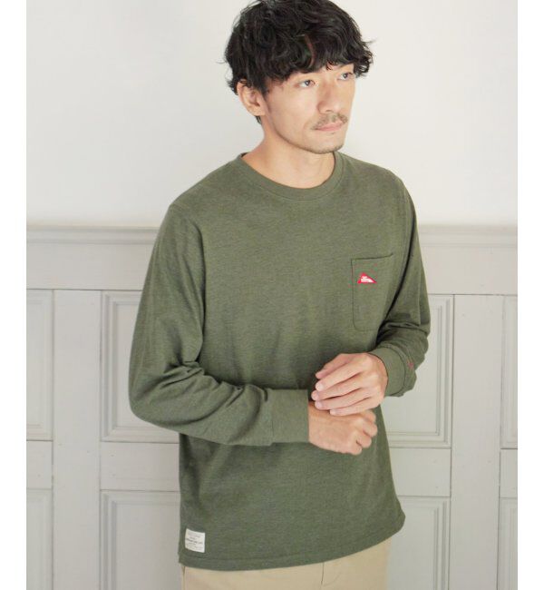 ikka「URBAN NATURE LIFE アーバンネイチャーライフ ワンポイントロンT」|Tシャツ・カットソー|