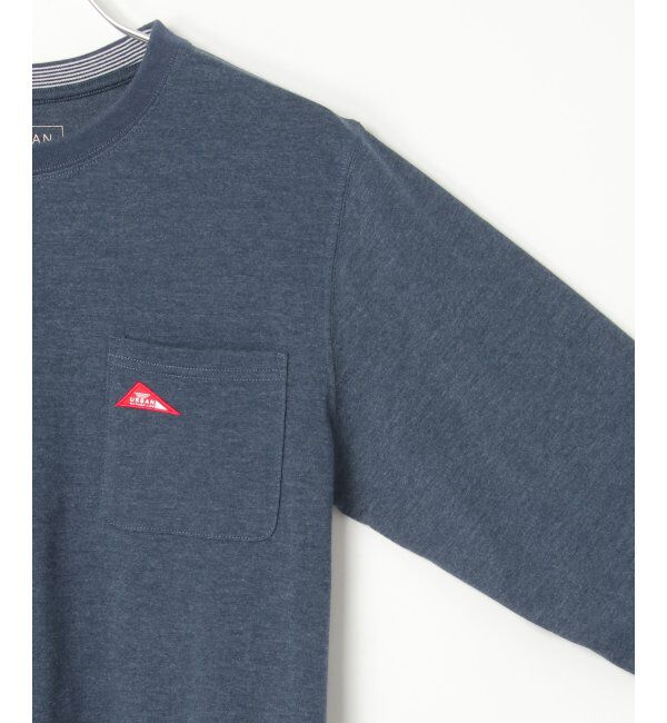 ikka「URBAN NATURE LIFE アーバンネイチャーライフ ワンポイントロンT」|Tシャツ・カットソー|