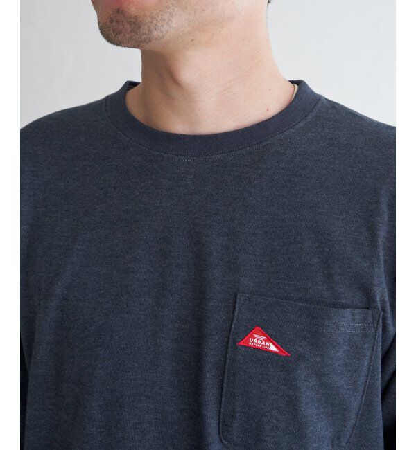 ikka「URBAN NATURE LIFE アーバンネイチャーライフ ワンポイントロンT」|Tシャツ・カットソー|