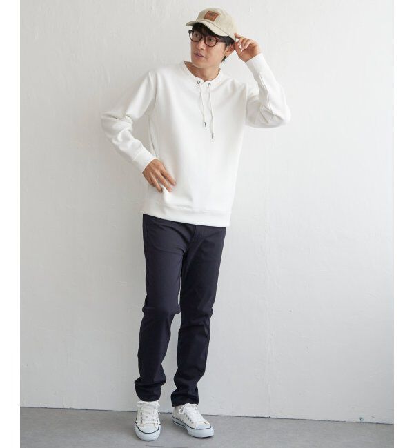 ikka「【抗菌防臭】GOKU楽ダンボールルーイカラー」|パーカー|