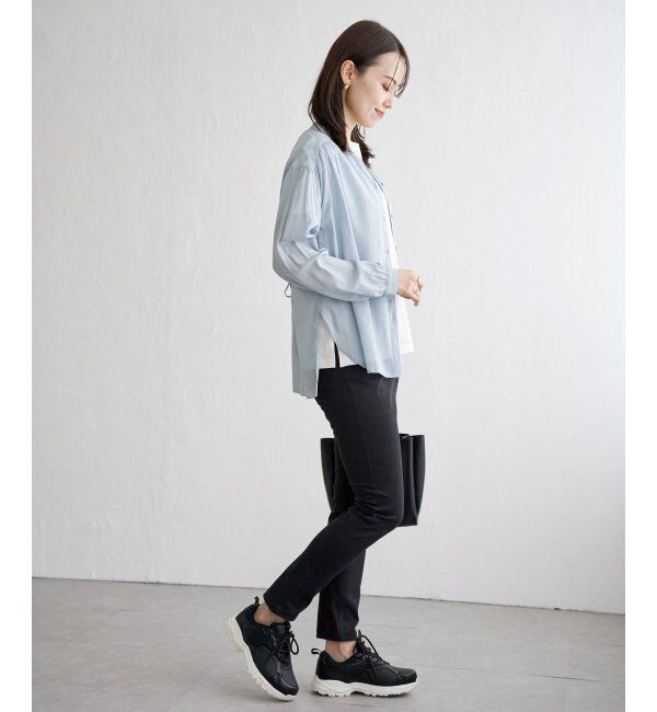 ikka「【雑誌InRed5月号掲載】シアーバックリボンブラウス」|シャツ・ブラウス|