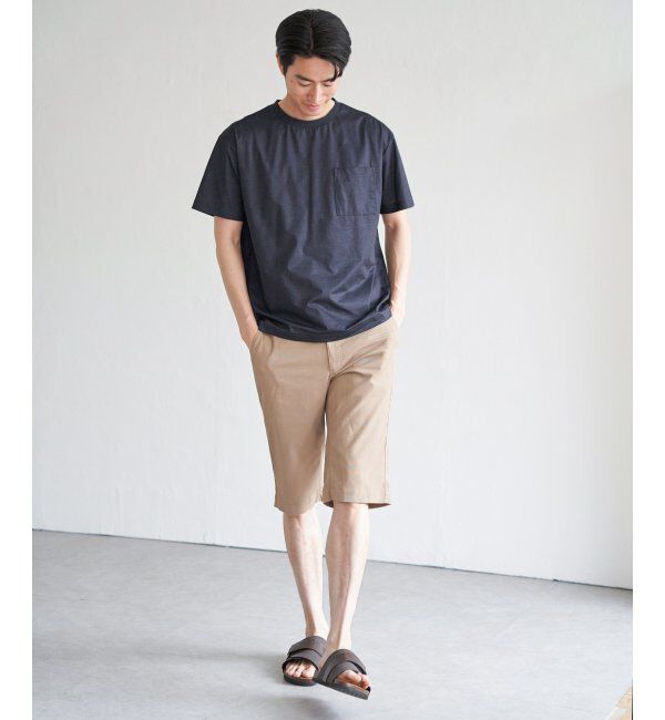 ikka「GOKU楽AIRポケットTシャツ」|Tシャツ・カットソー|