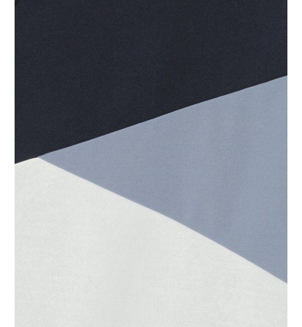 ikka「【接触冷感／吸水速乾】マルチファンクション斜め切り替えTシャツ」|Tシャツ・カットソー|