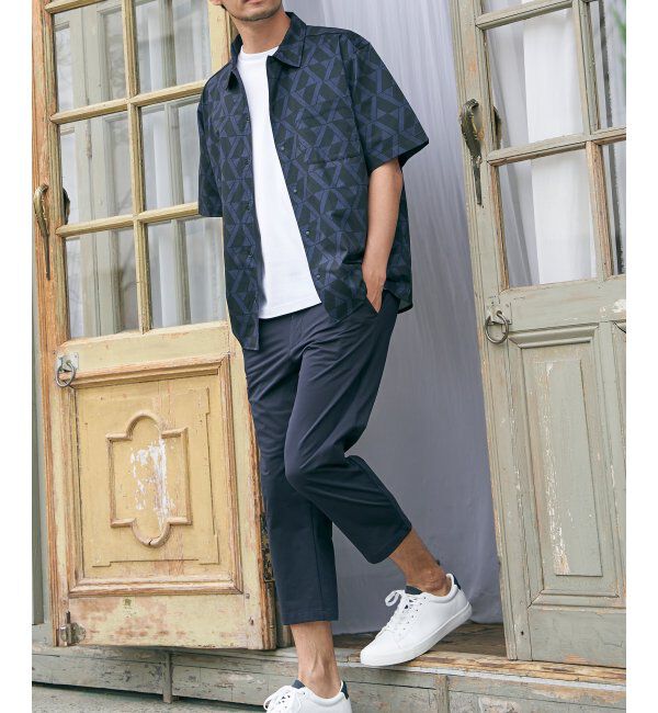 ikka「【吸水速乾／セットアップ対応】GOKU楽AIRクロップドパンツ」|その他|