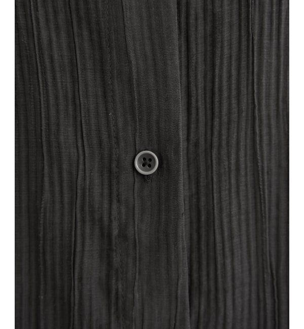 ikka「シアーバックシャーリングシャツ」|シャツ・ブラウス|