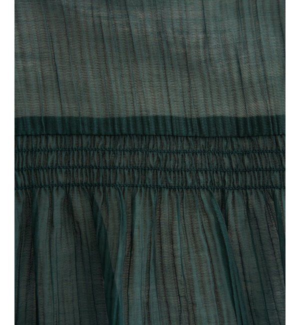 ikka「シアーバックシャーリングシャツ」|シャツ・ブラウス|