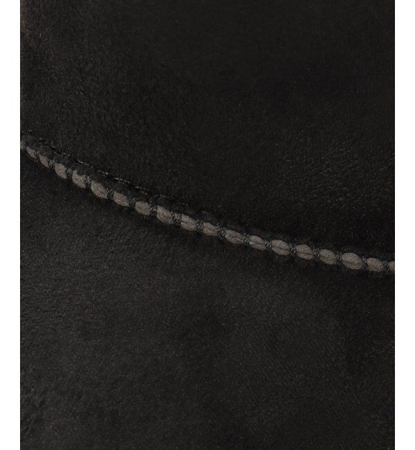 ikka「ムートンショートヒールブーツ」|その他|