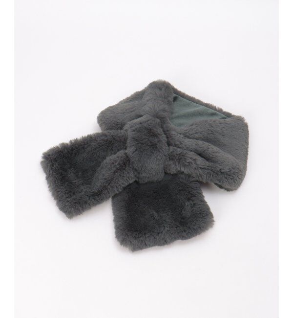 ikka「エコファー差し込みマフラー」|マフラー|