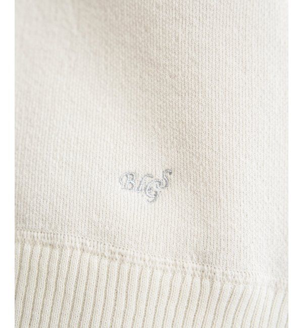 ikka「コットンMIXスウェットライクニット」|プルオーバー|