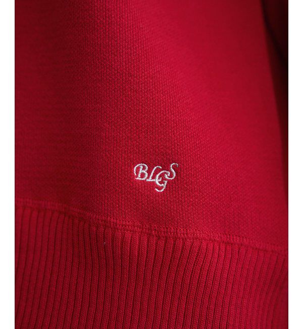 ikka「コットンMIXスウェットライクニット」|プルオーバー|