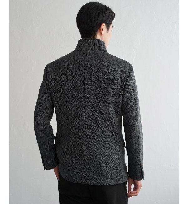 IKKA LOUNGE「ウールライクニットスタンドジャケット」|その他|