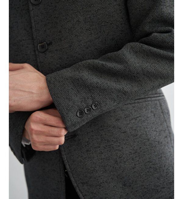 IKKA LOUNGE「ウールライクニットスタンドジャケット」|その他|