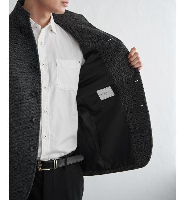 IKKA LOUNGE「ウールライクニットスタンドジャケット」|その他|