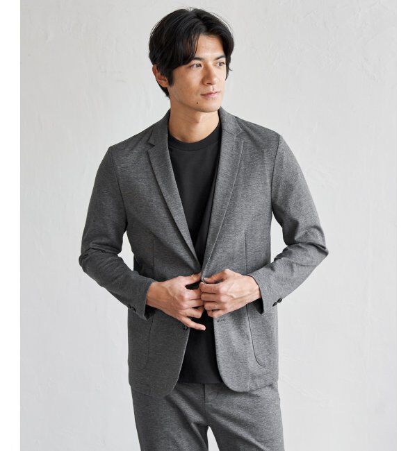 IKKA LOUNGE「レイカンポンチジャケットTシャツ」|Tシャツ・カットソー|