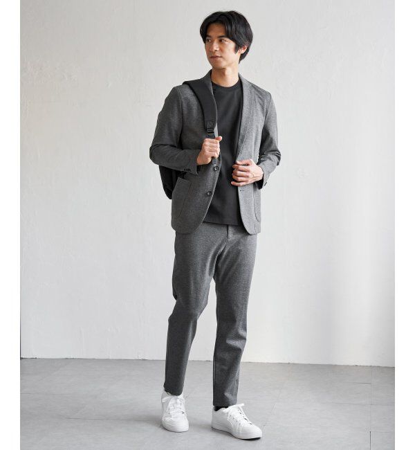 IKKA LOUNGE「レイカンポンチジャケットTシャツ」|Tシャツ・カットソー|