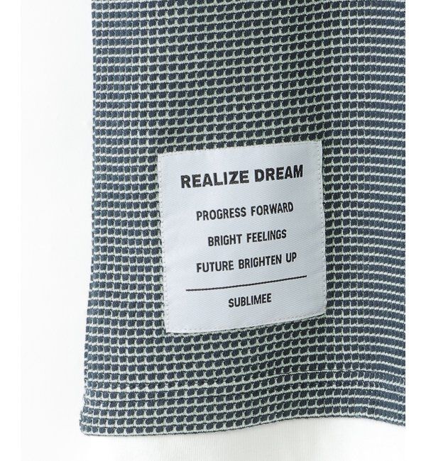 ikka kids「【親子コーデ】冷感ワッフルフェイクTシャツ（120~160cm）」|Tシャツ・カットソー|