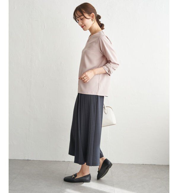 IKKA LOUNGE「冷感さらさらジョーゼットパンツ」|その他|