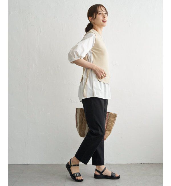 ikka「異素材切り替えフェイクレイヤード」|その他|