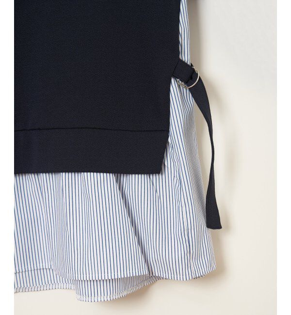 ikka「異素材切り替えフェイクレイヤード」|その他|