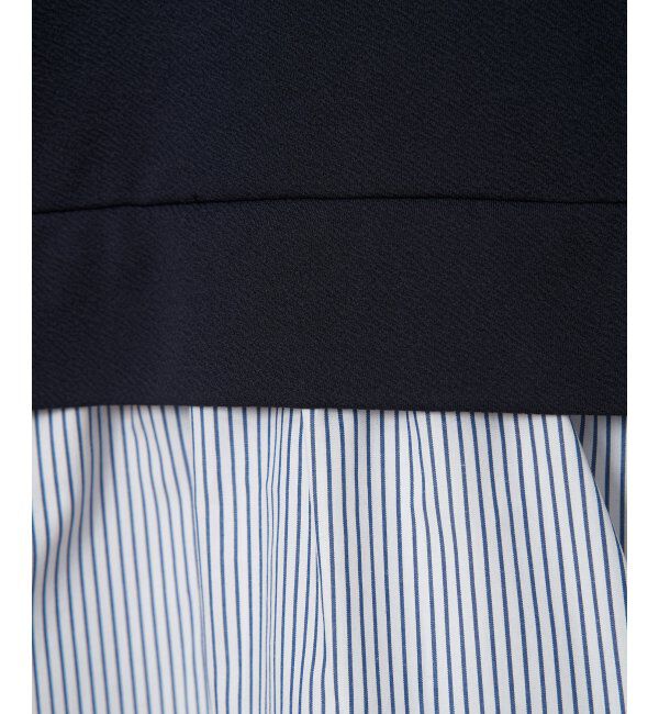 ikka「異素材切り替えフェイクレイヤード」|その他|