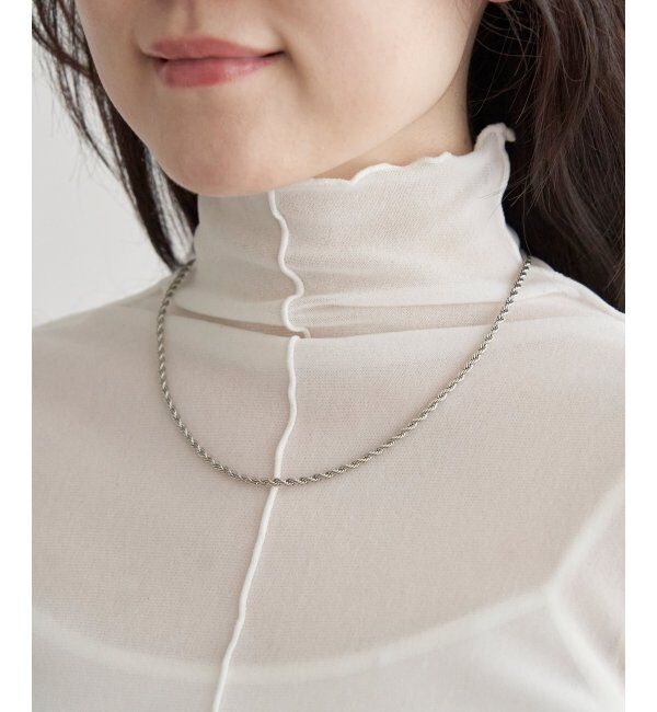 Lbc with Life「フロッキーチュールハイネックプルオーバー」|その他|