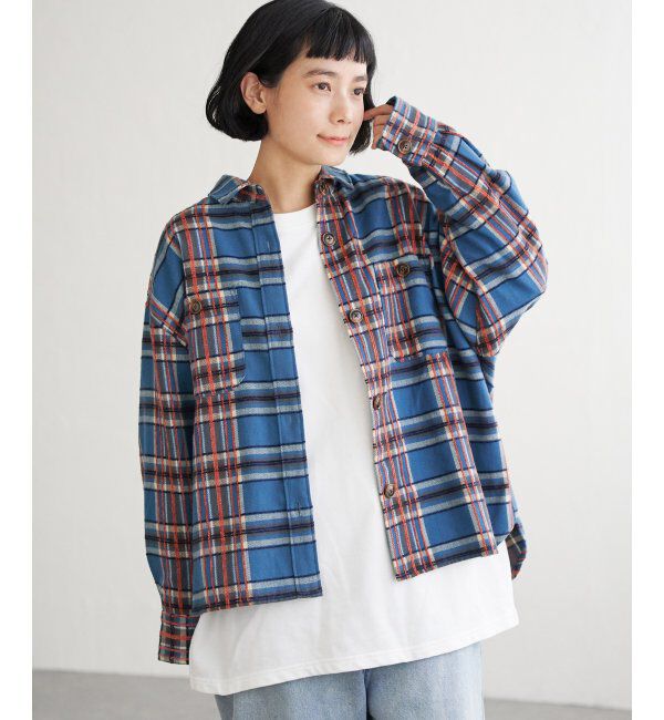 Lbc with Life「モールチェックCPOシャツ」|シャツ・ブラウス|