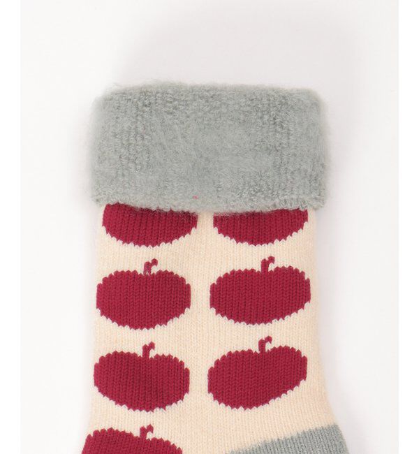 Lbc with Life「裏起毛ソックス アップル」|その他|