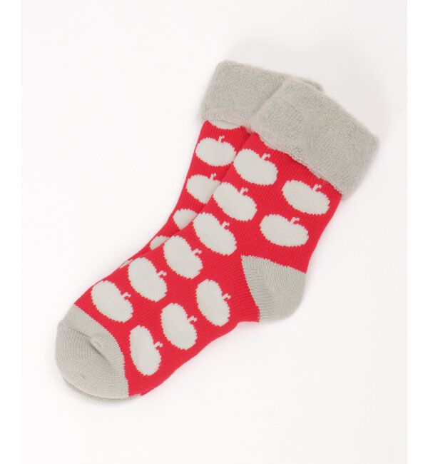 Lbc with Life「裏起毛ソックス アップル」|その他|