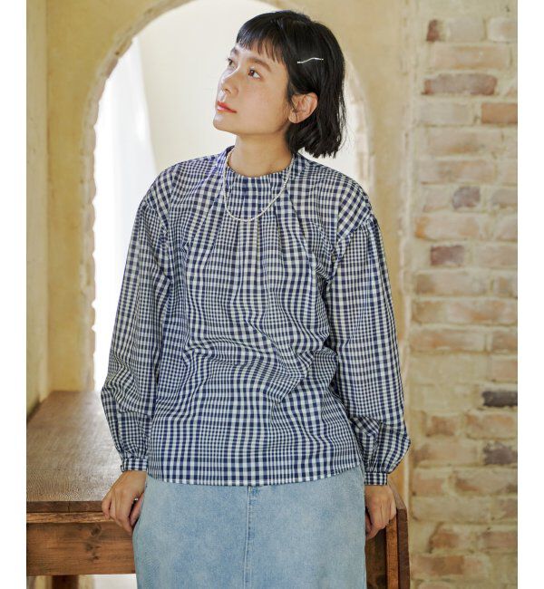 Lbc with Life「襟タックブラウス」|シャツ・ブラウス|