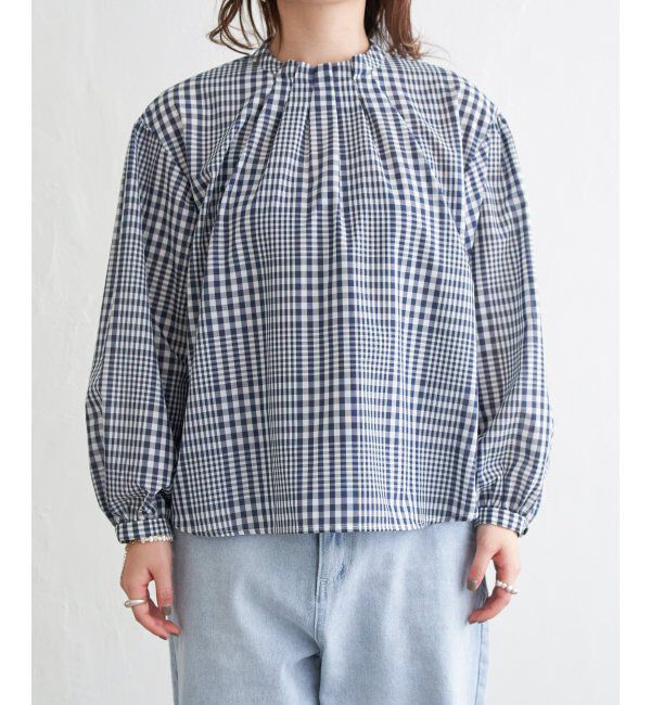 Lbc with Life「襟タックブラウス」|シャツ・ブラウス|