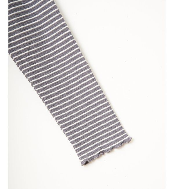 Lbc with Life「ミニワッフルタートルボーダーロンT」|その他|