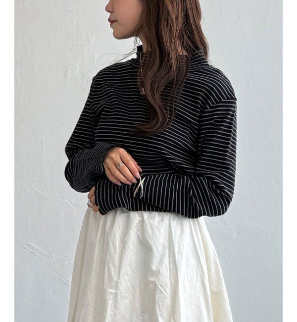 Lbc with Life「ミニワッフルタートルボーダーロンT」|その他|