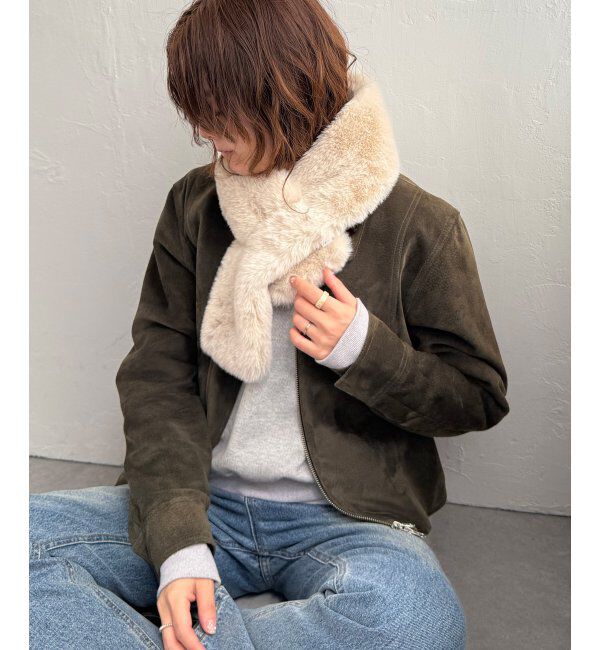 Lbc with Life「フェイクファーティペット」|マフラー|