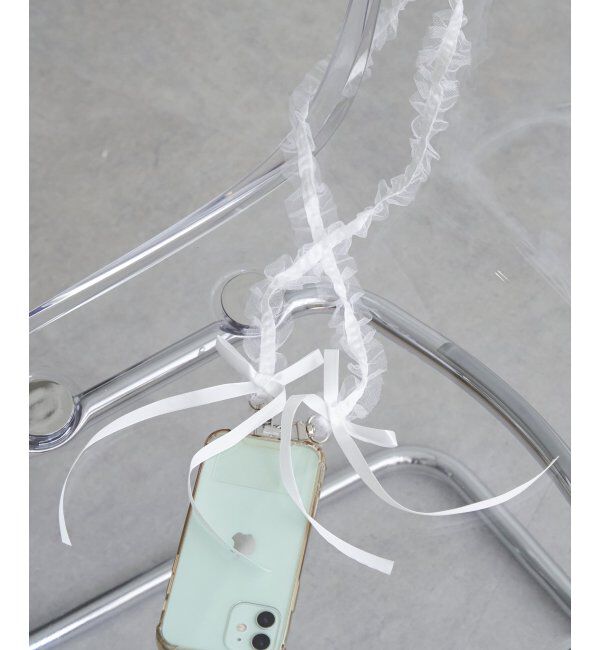 VENCE share style「フリルリボンストラップ」|ネックレス|