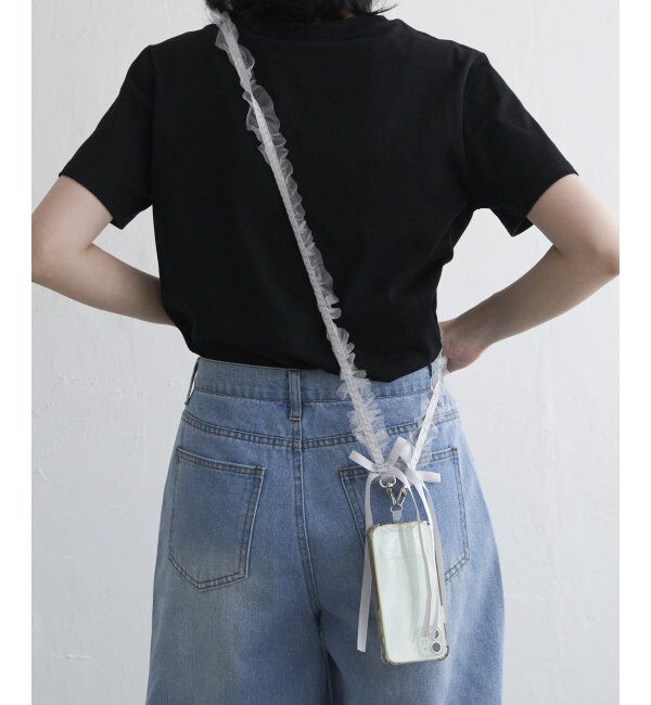 VENCE share style「フリルリボンストラップ」|ネックレス|