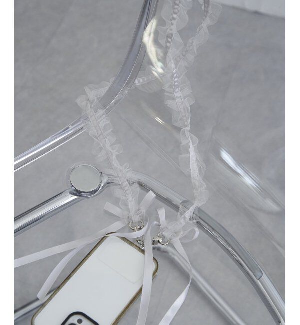 VENCE share style「フリルリボンストラップ」|ネックレス|