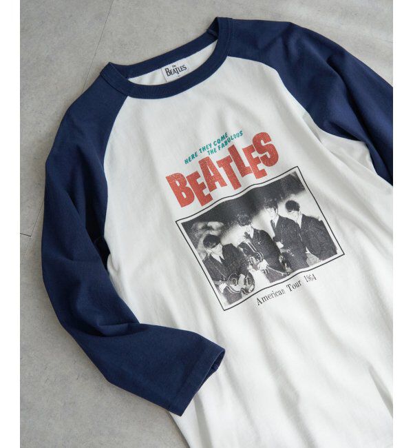 VENCE share style「【別注】THE BEATLES ザ ビートルズ ツアーラグランロンT」|Tシャツ・カットソー|