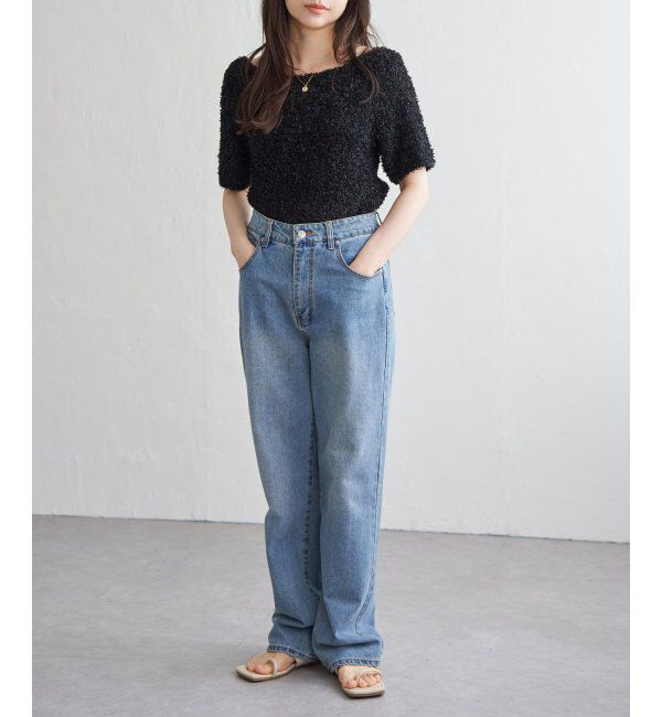 VENCE share style「チョウチョヤーンニットプルオーバー」|タンクトップ|