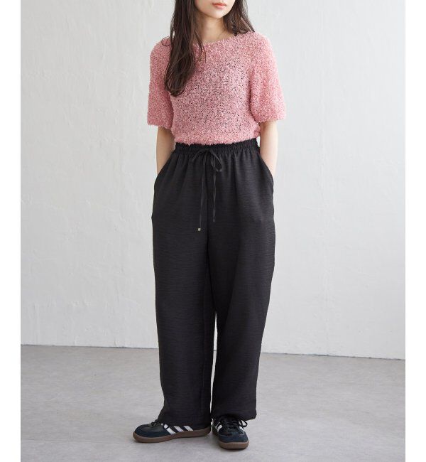 VENCE share style「チョウチョヤーンニットプルオーバー」|タンクトップ|