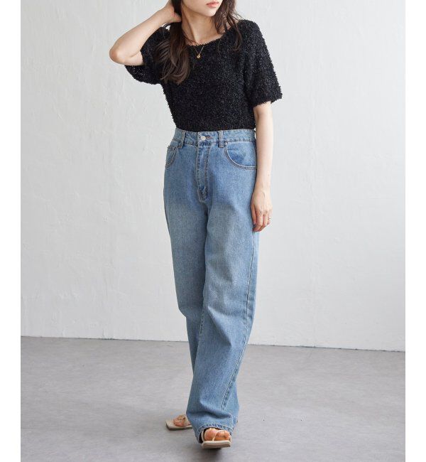 VENCE share style「チョウチョヤーンニットプルオーバー」|タンクトップ|